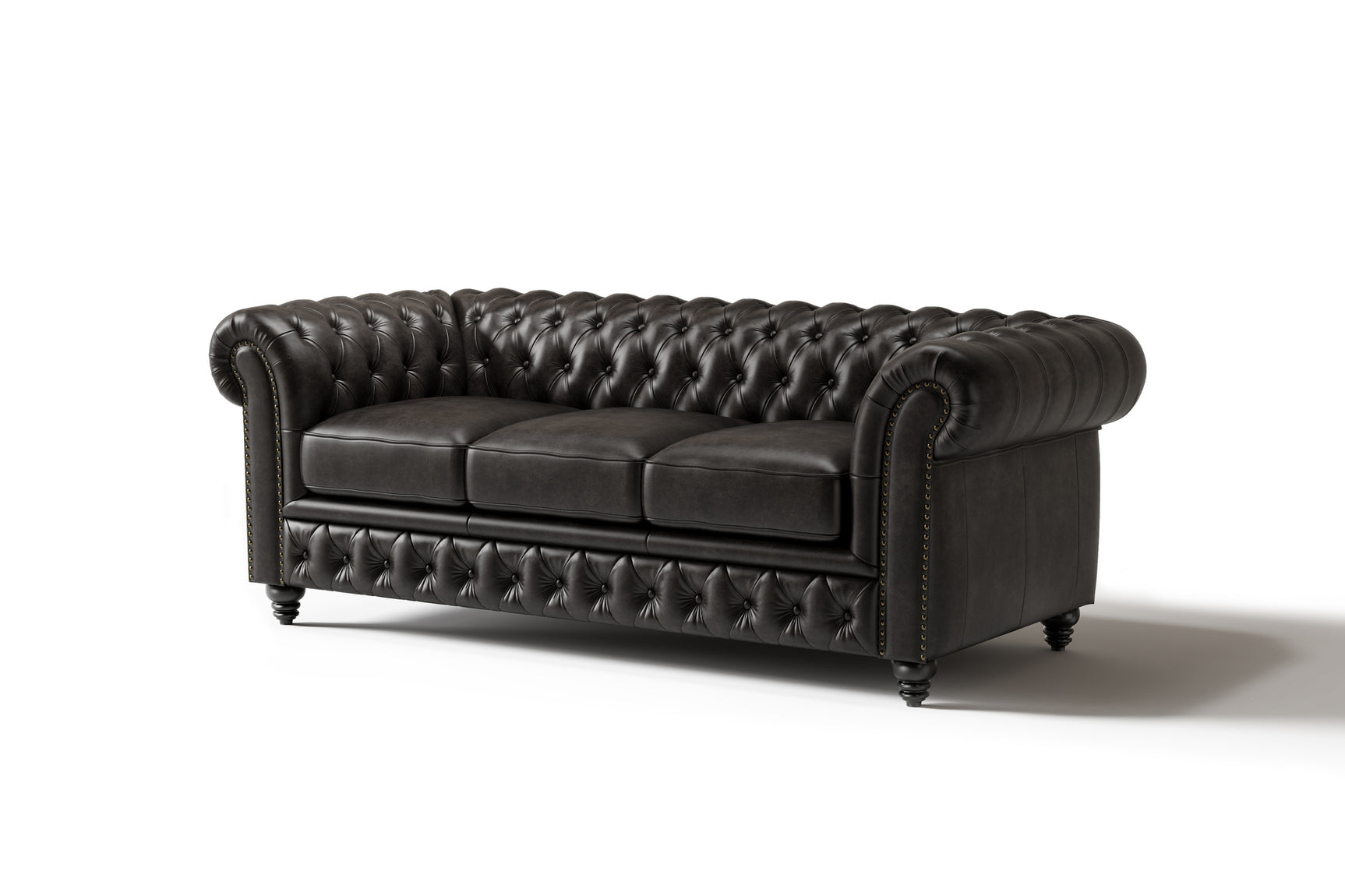 Parma Leather Chesterfield Sofa