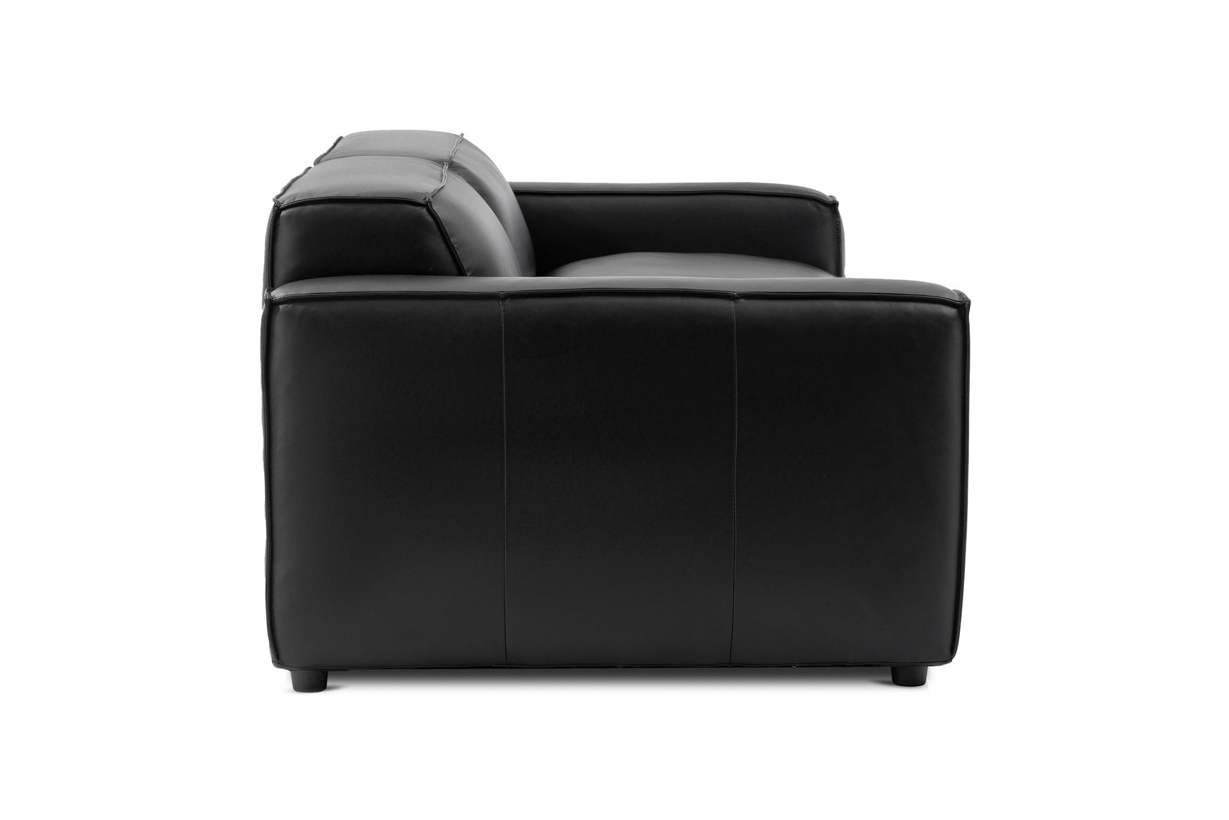 Nathan Leather Theater Lounge Modular Sofa