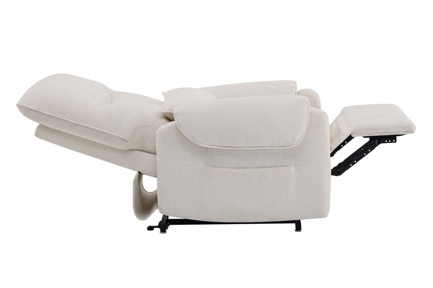 Xander Fabric Power Lift Recliner Chair with Heat & Massage