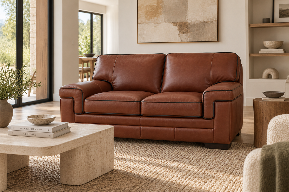 Bennett Leather Sofa