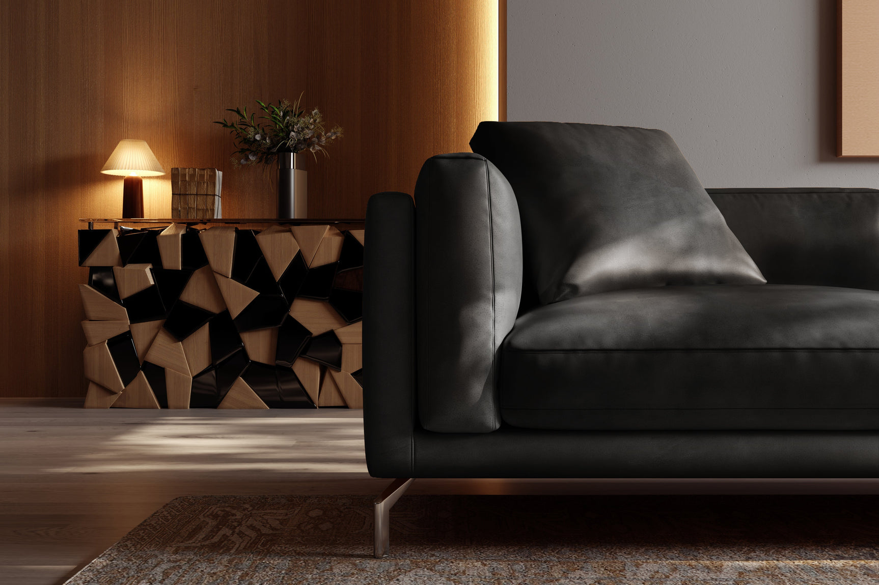 Zadar Leather Sofa