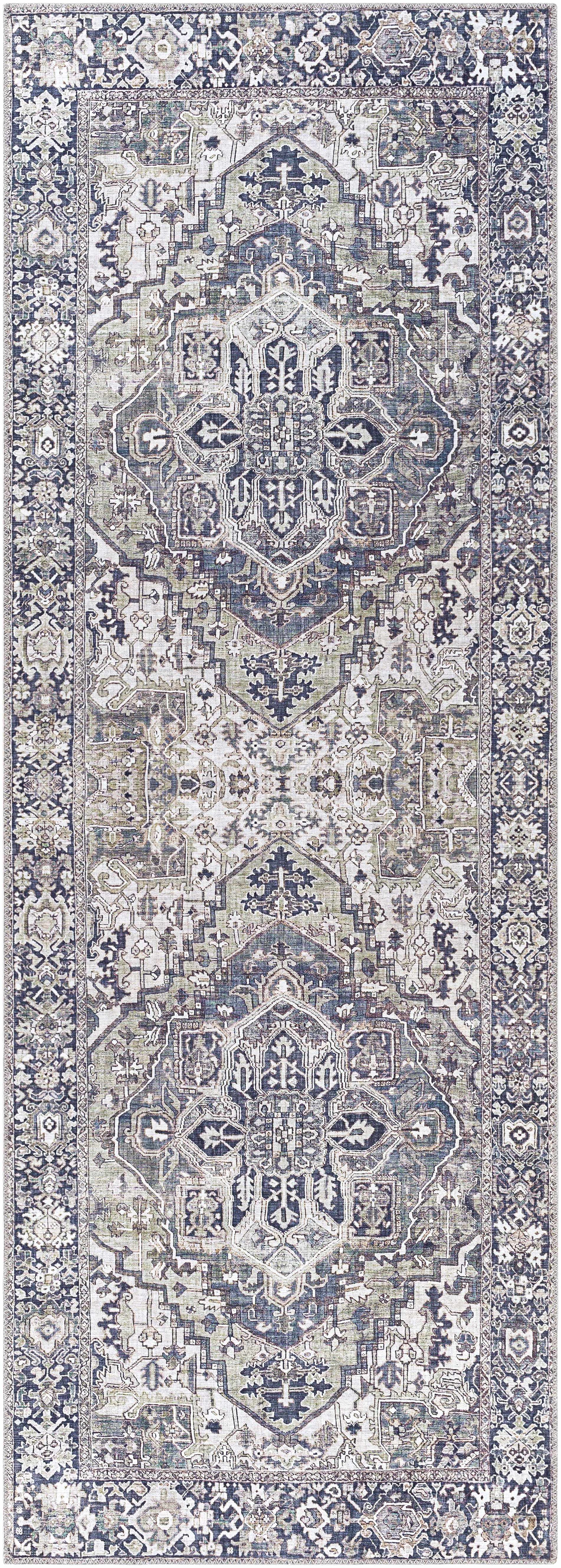 Neyland Iris Gray Area Rug 2359