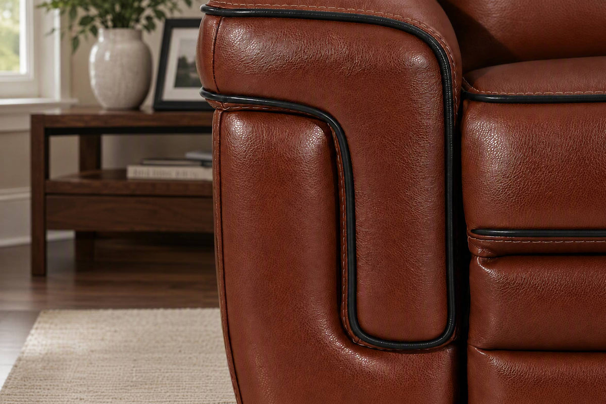 Bennett Leather Accent Chair