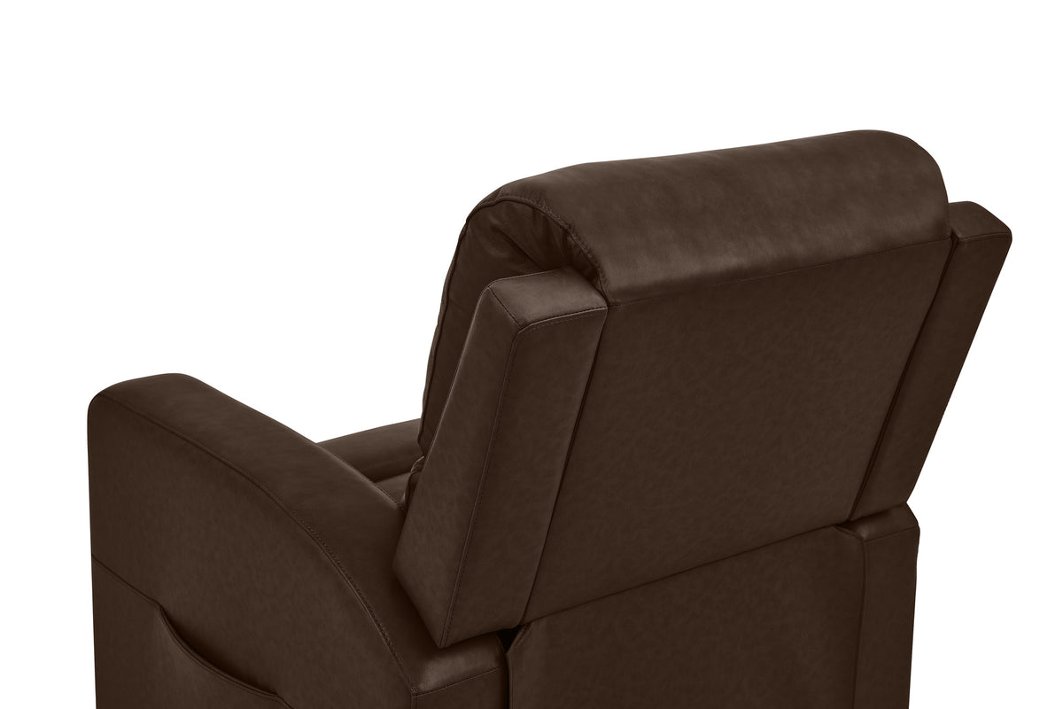 Hector Leather Power Lift Recliner Chair with Heat & Massage