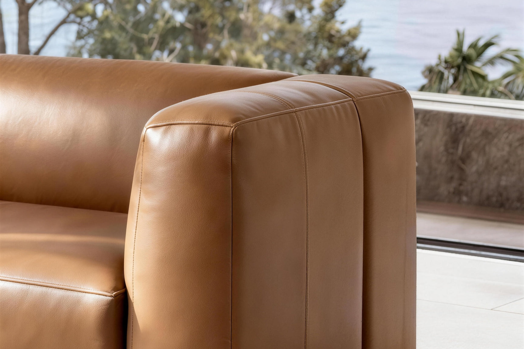 Jordyn Leather Sectional Sofa