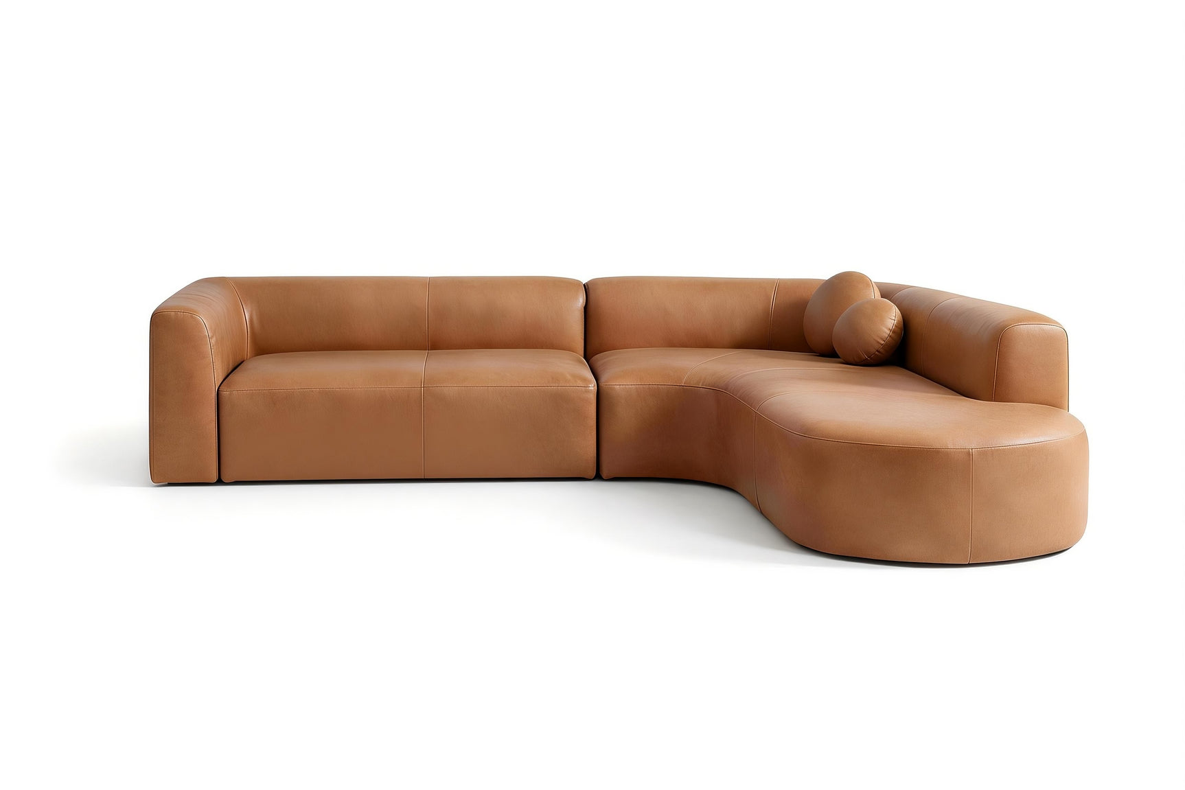 Jordyn Leather Sectional Sofa