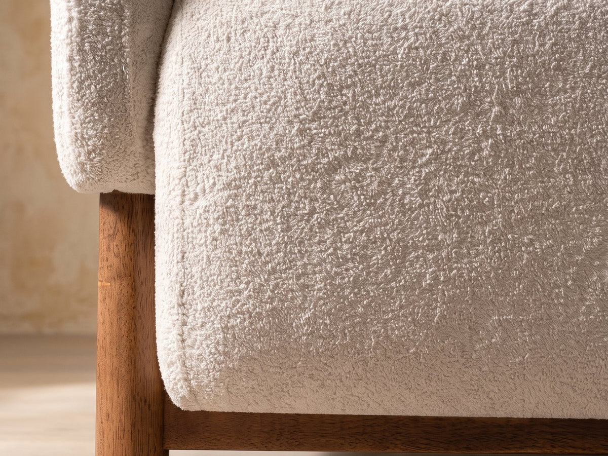 Close-up detail of the Lido lounge chair