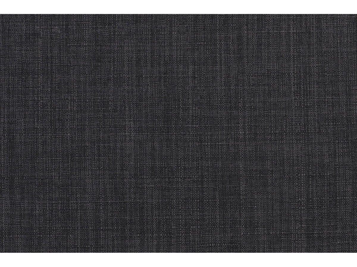 Recanati Dark Walnut Mid-Century Bedroom Set: Detail: fabric