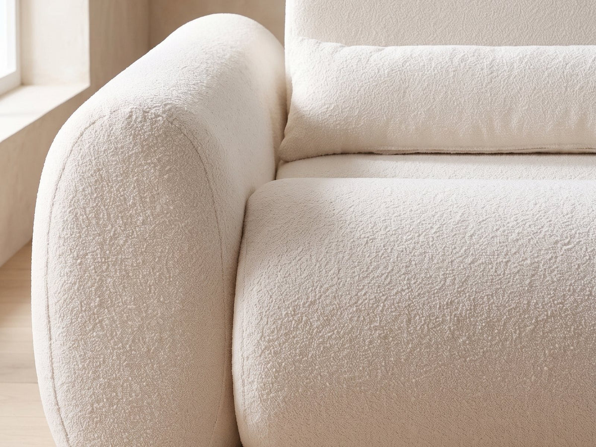 Close-up detail of the Spello sofa