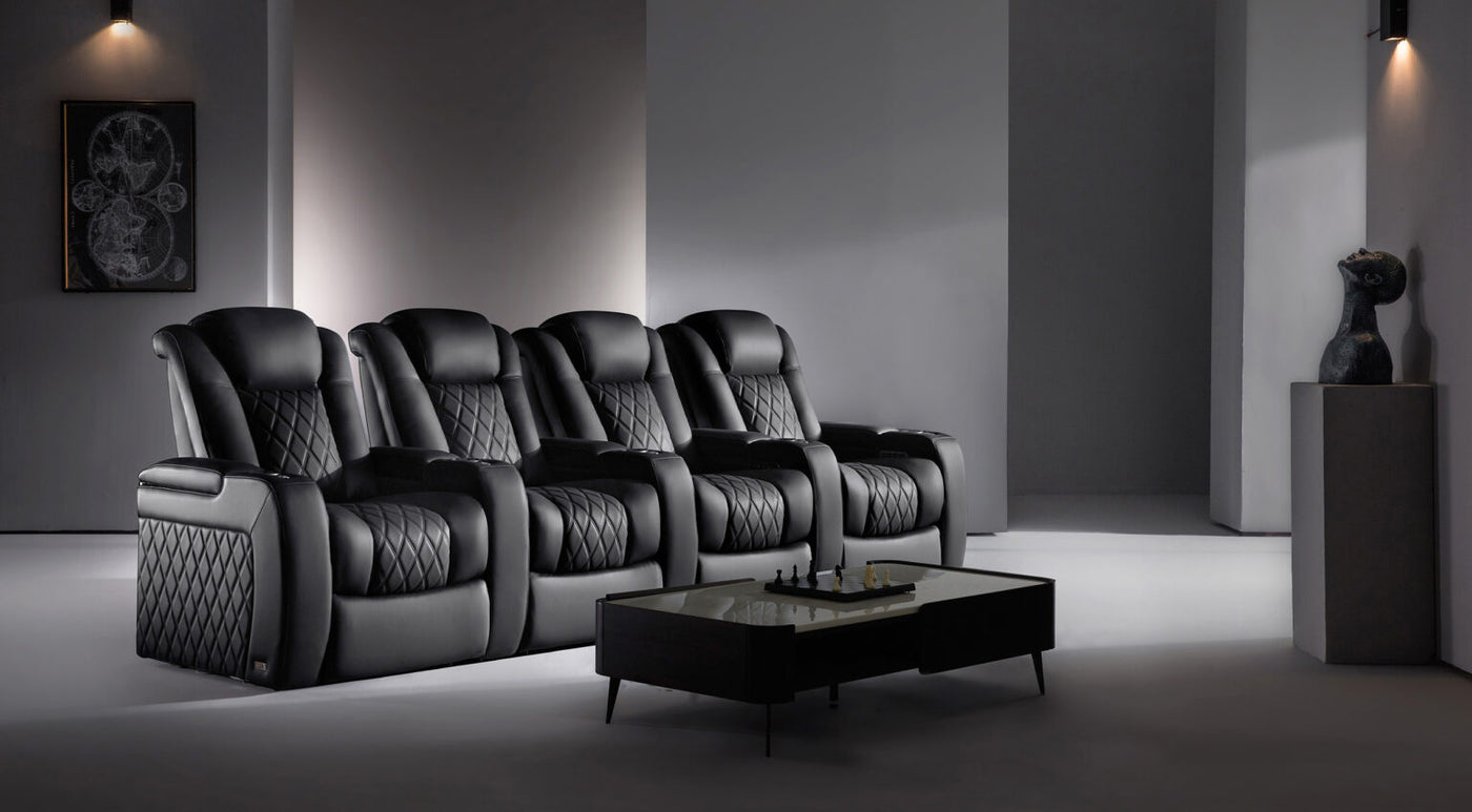 Valencia Tuscany Ultimate leather home theater recliner