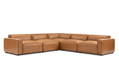 Curved sofa sectional alternative: Valencia modular corner sectional sofa