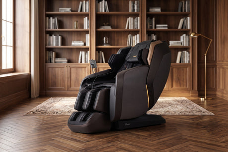 Osaki Duke XL 4D Massage Chair - black lifestyle ai