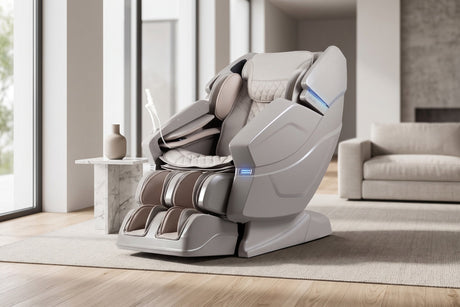 Osaki OS-3D Ai Vito Massage Chair - taupe lifestyle ai