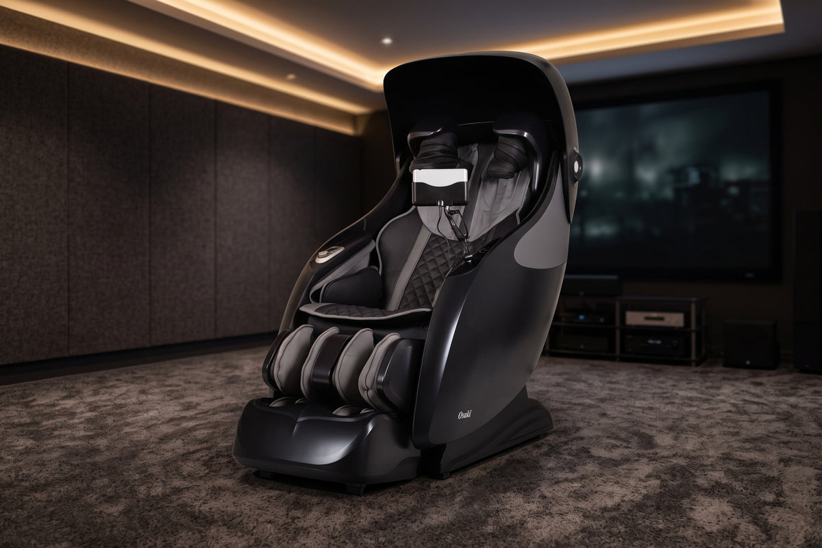 Osaki OP-Ai Xrest 4D+ Massage Chair - black lifestyle ai