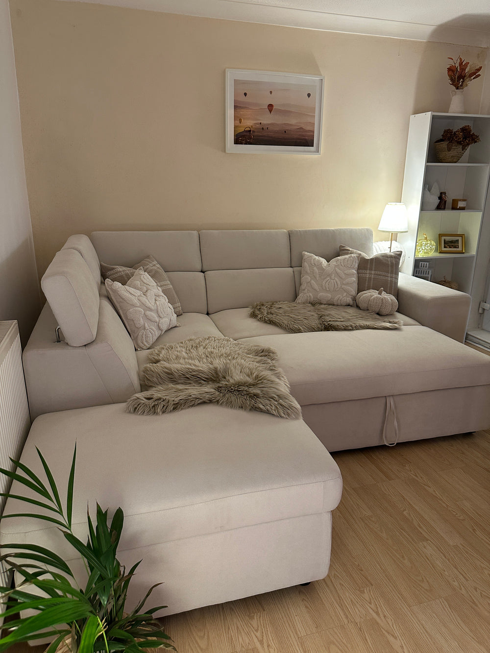 Finn Fabric Sectional Sofa Bed