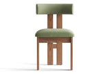 Carlo Faux Mohair Velvet Dining Chair (Set of 2)