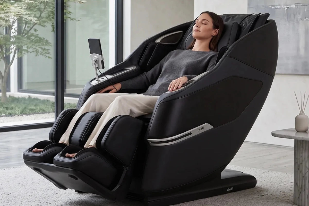 Osaki Aeris 4D Duo Massage Chair - lifestyle official 1