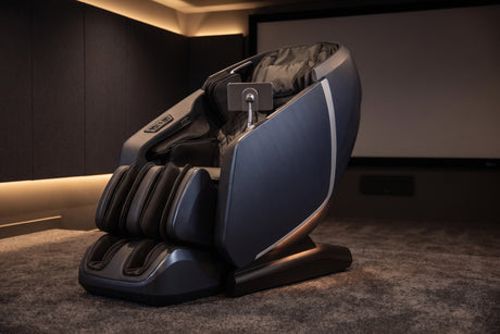 Osaki OS-Highpointe 4D Massage Chair - osaki highpointe blue lifestyle theater