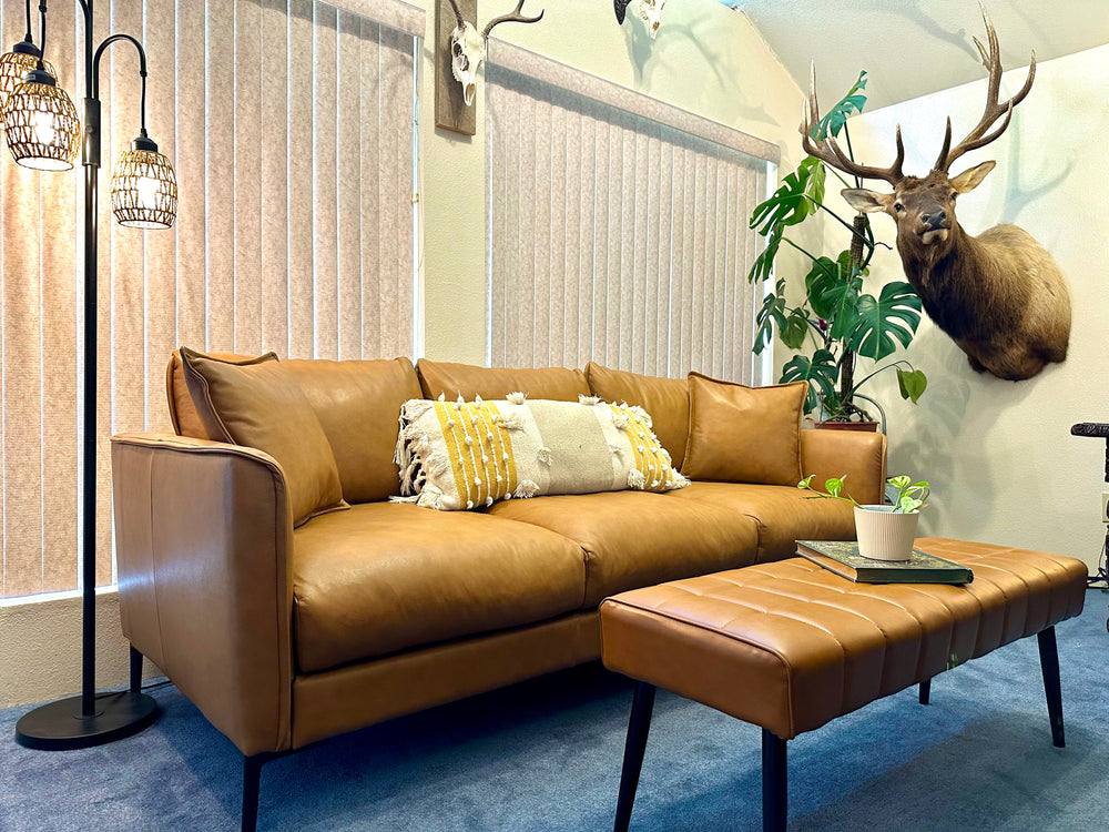 Jasper Leather Accent Chair