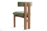 Carlo Faux Mohair Velvet Dining Chair (Set of 2)