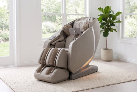 Osaki OS-Highpointe 4D Massage Chair - osaki highpointe taupe lifestyle sunroom