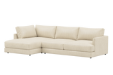 Serena Leather Sectional Sofa