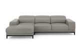 Valletta Leather Sectional Sofa