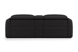 Carmen Leather Dual Recliner Sofa with Console