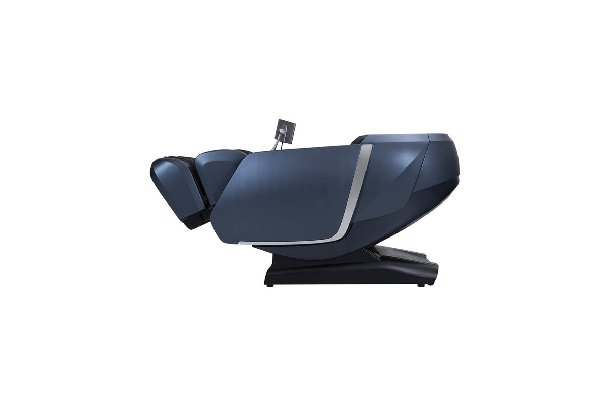 Osaki OS-Highpointe 4D Massage Chair - osaki highpointe blue reclined
