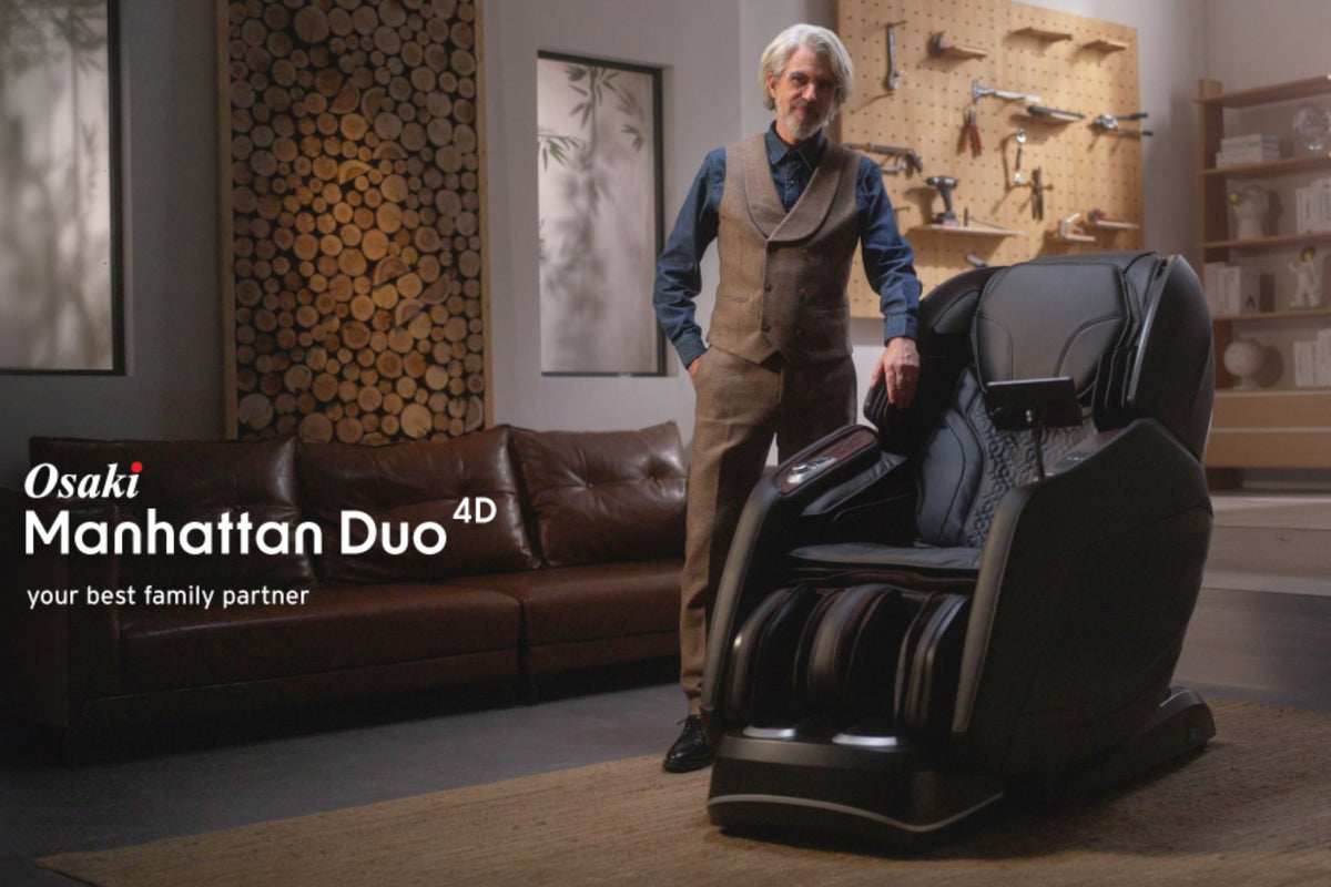 Osaki 4D + 3D Manhattan Duo Mech Massage Chairs