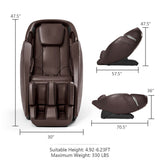 Relaxation 09 - Electric Zero Gravity Heated Massage Chair with SL Track