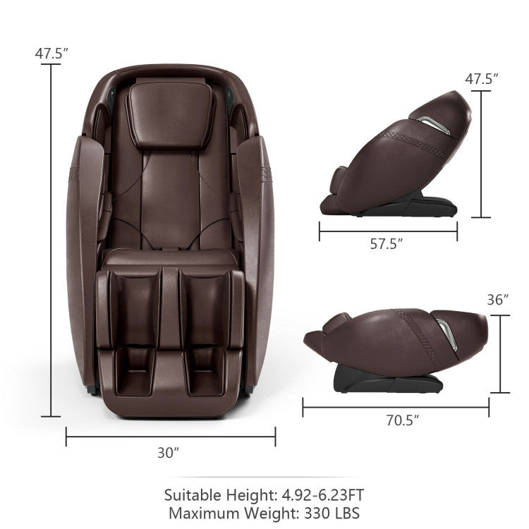 Relaxation 09 - Electric Zero Gravity Heated Massage Chair with SL Track