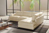 Serena Leather Sectional Sofa
