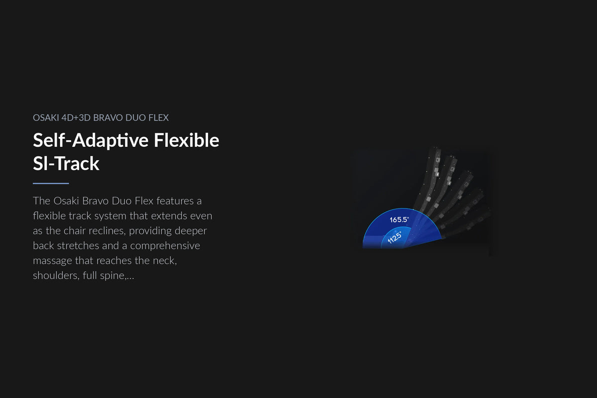 Osaki 4D+3D Bravo Duo Flex Massage Chair - feature 02