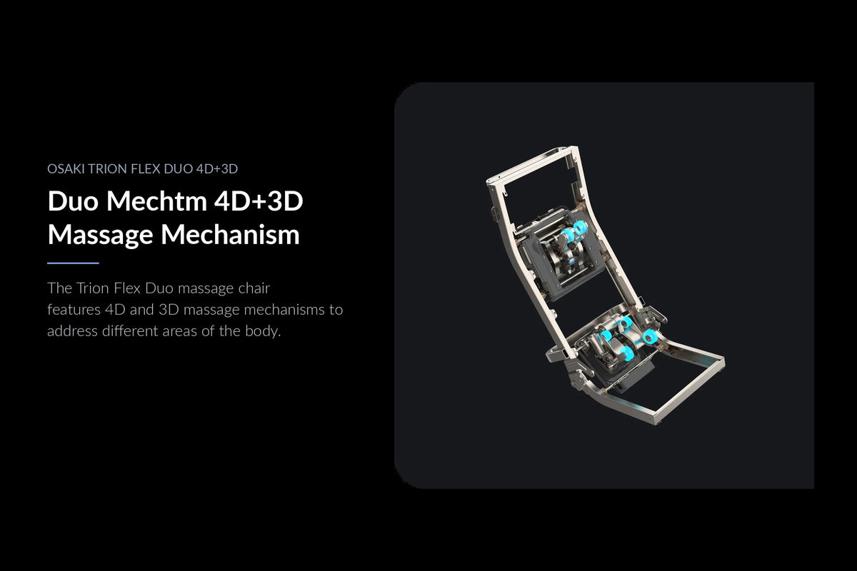 Osaki Trion Flex Duo 4D+3D Massage Chair - feature 02