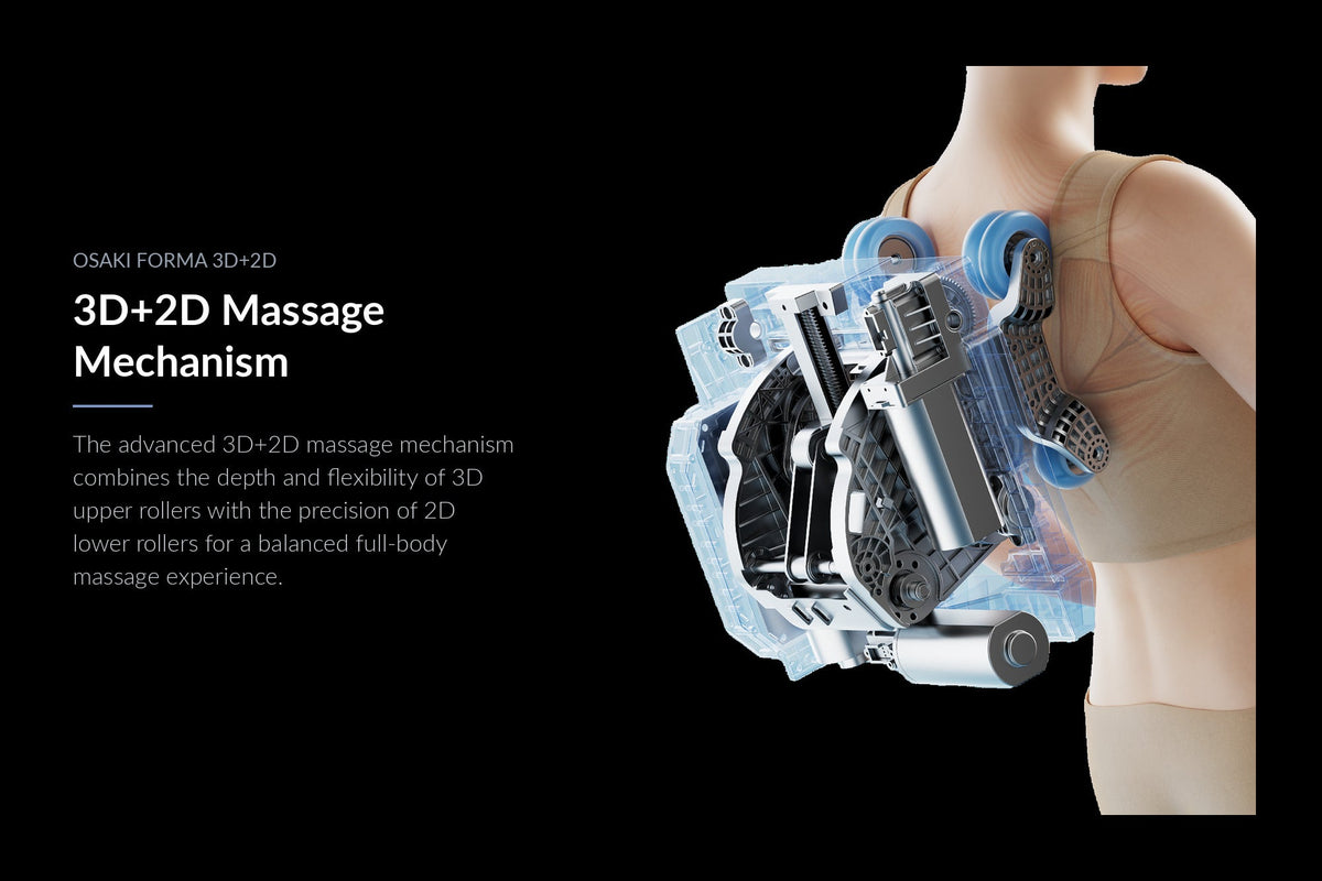 Osaki Forma 3D+2D Massage Chair - feature 02
