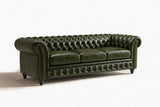 Parma Leather Chesterfield Sofa