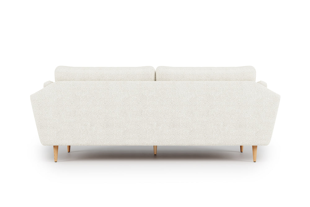 Valencia Mila Boucle Fabric 78" Sofa, Beige