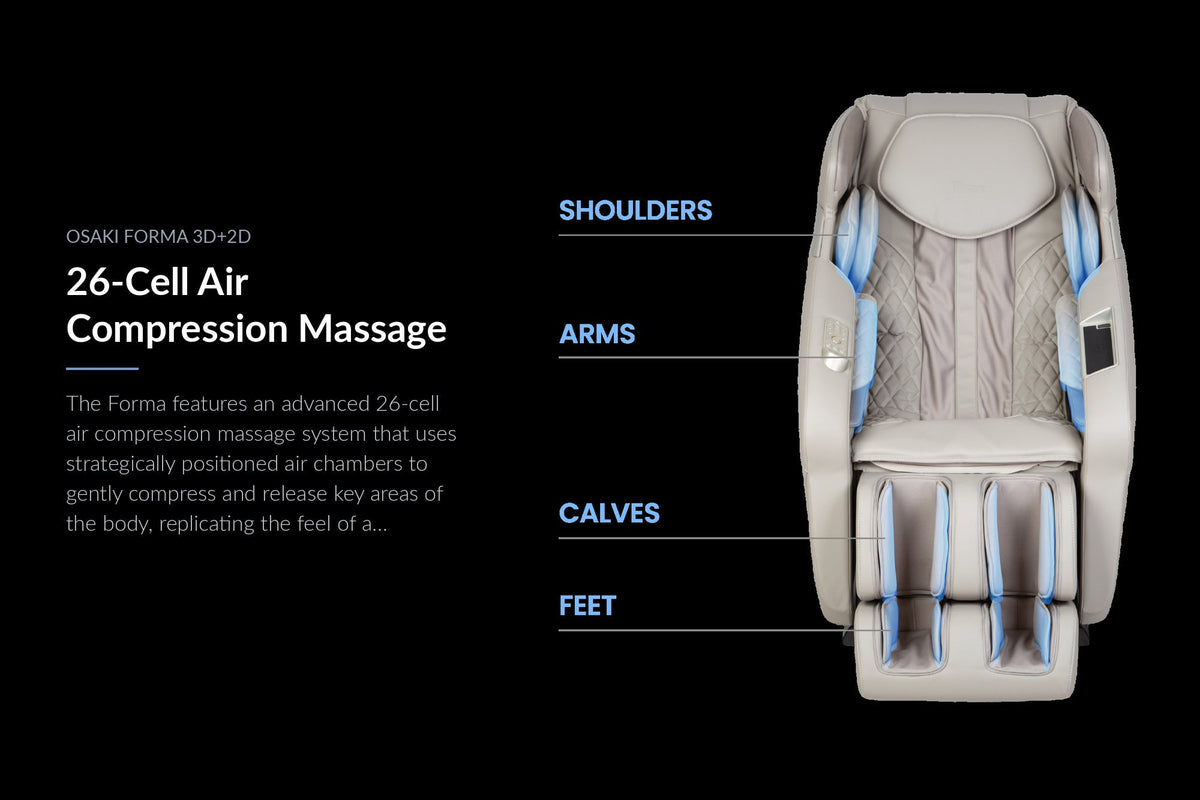 Osaki Forma 3D+2D Massage Chair - feature 08