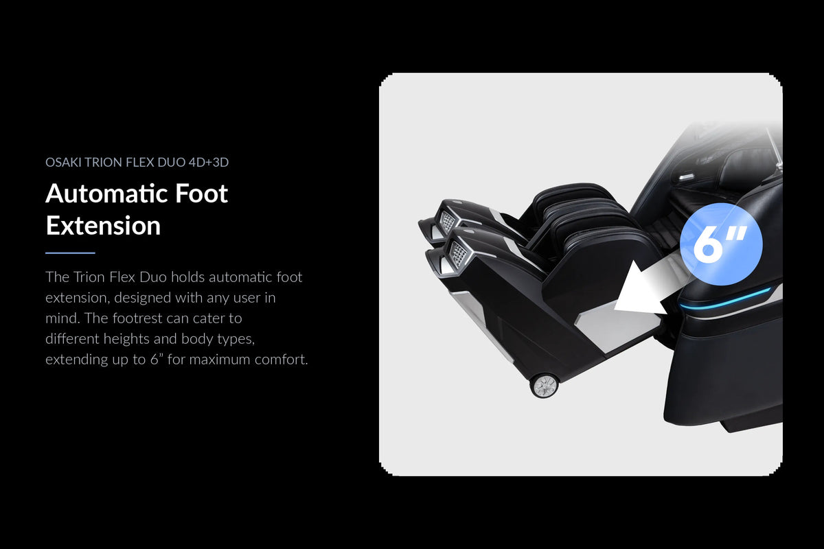 Osaki Trion Flex Duo 4D+3D Massage Chair - feature 11