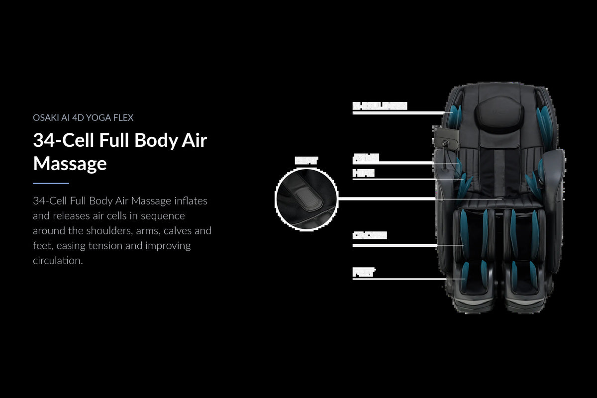 Osaki Ai 4D Yoga Flex Massage Chair - feature 12
