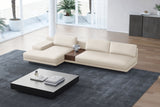 Alessandro Italian Nappa Leather Modular Sectional Sofa with Chaise