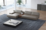 Alessandro Italian Nappa Leather Modular Sectional Sofa with Chaise