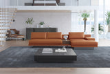 Alessandro Italian Nappa Leather Modular Sectional Sofa with Chaise