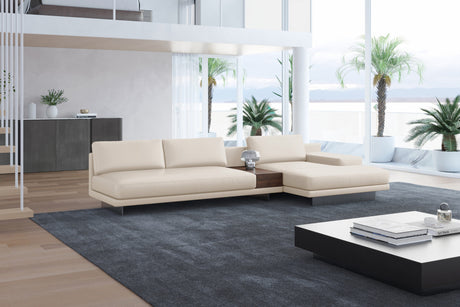Alessandro Italian Nappa Leather Modular Sectional Sofa with Chaise