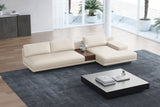 Alessandro Italian Nappa Leather Modular Sectional Sofa with Chaise