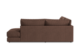 Serena Leather Sectional Sofa