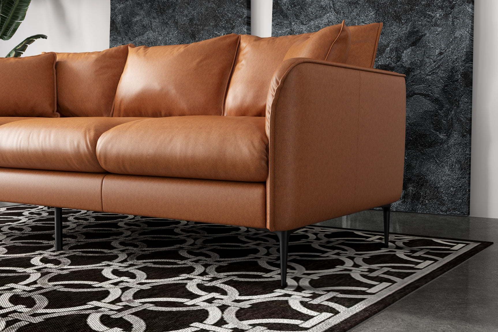 Jasper Leather Sofa