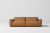 Nathan Leather Modular Sofa