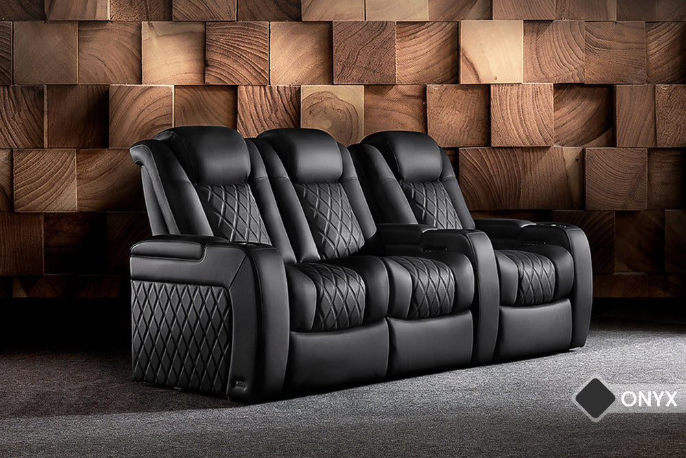 Tuscany Luxury Edition Leather Media Room Recliners